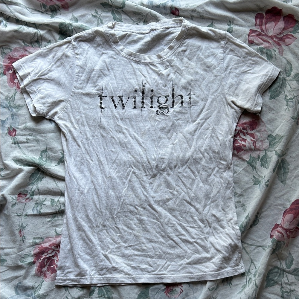 Rare Vintage Twilight Graphic T-Shirt, sparkly logo, XS